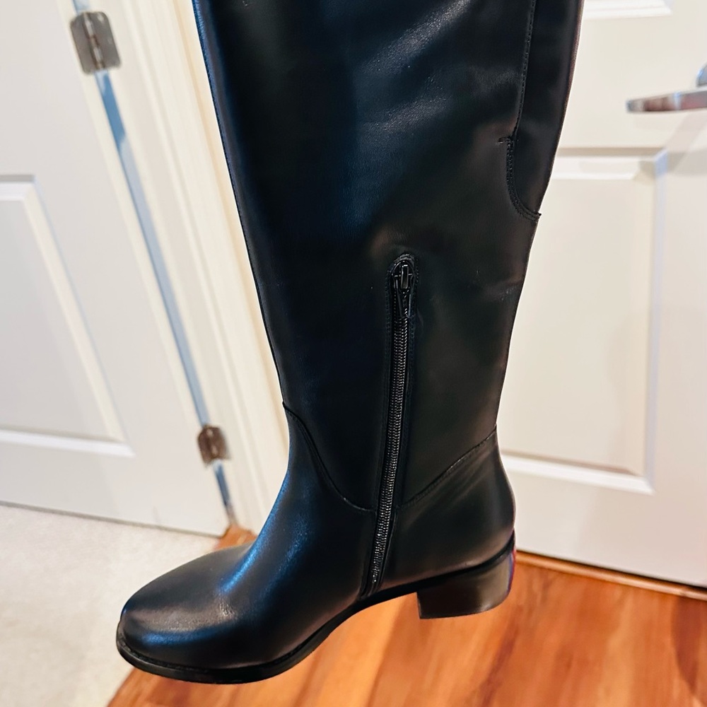 Vaneli Black Heeled Boots - Picture 5 of 15